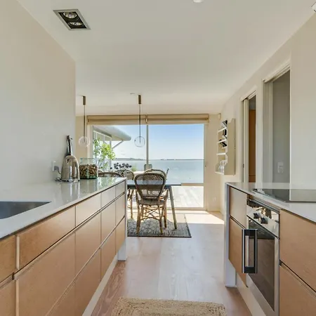 بيت للعطل With Panoramic Views On Hindsholm *