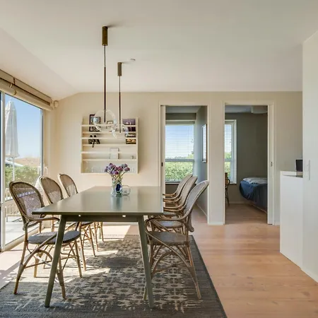 With Panoramic Views On Hindsholm Ferienhaus *